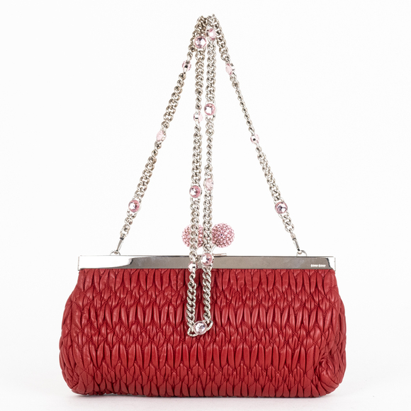 Miu Miu Valentines Day Capsule Collection Crossbody Clutch - Picture 5 of 11